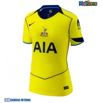 Camisa de Futebol Tottenham Hotspur Pape Matar Sarr #29 Equipamento Alternativo Mulheres 2025-26 Manga Curta